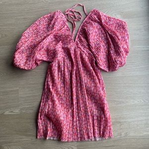 Zara Pink Floral Dress